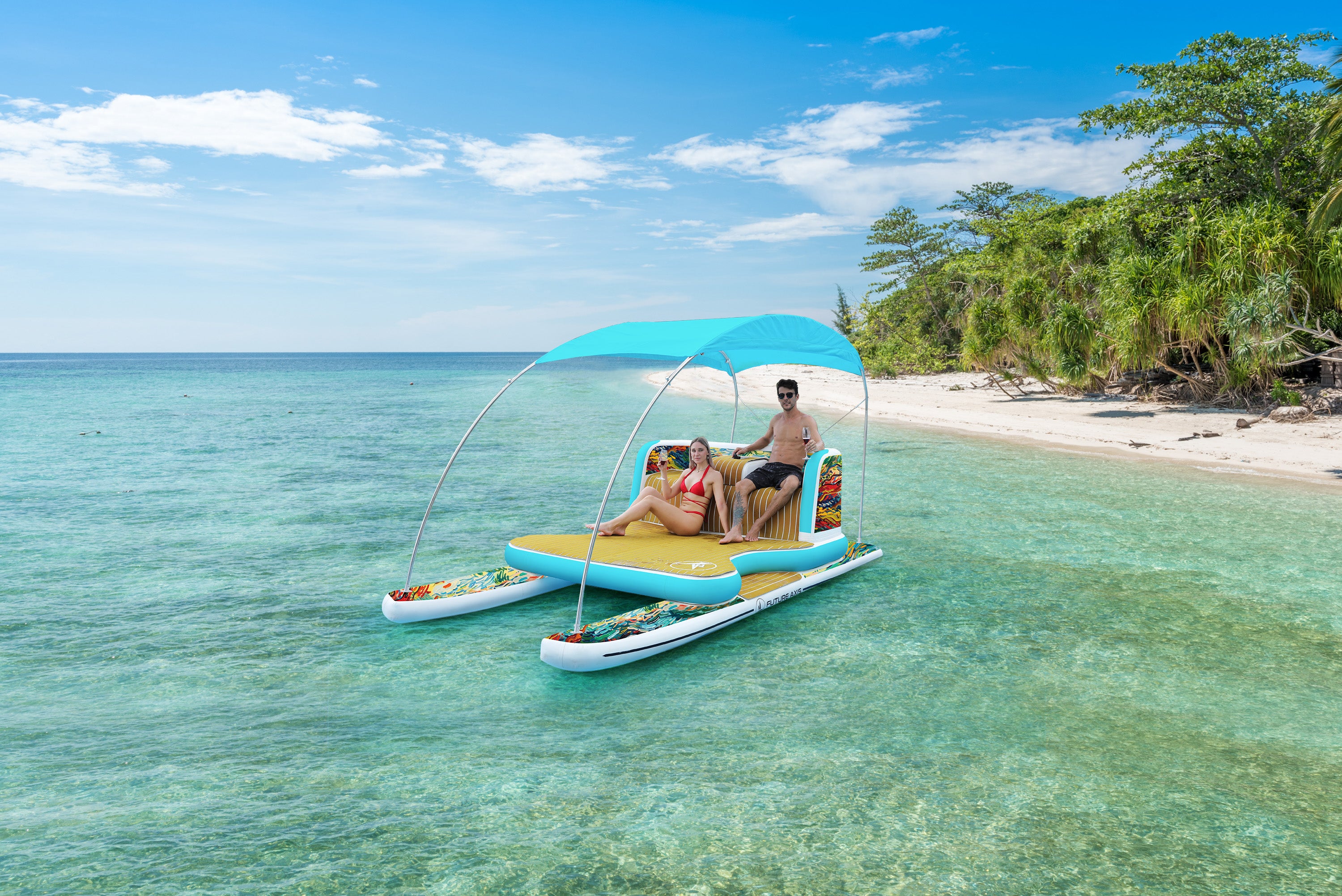 FA 2-seater Electric Catamaran